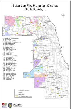 Suburban Fire Protection Districts Cook County, IL