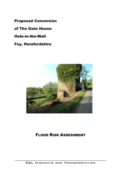 Proposed Conversion of The Gate House Hole-in-the