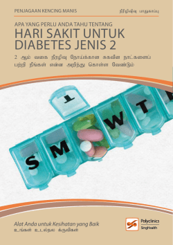 hari sakiT unTuk diabeTes jenis 2