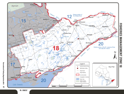 2014 Ontario Fishing Regulations Summary Zone 18