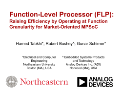 Function-Level Processor (FLP)