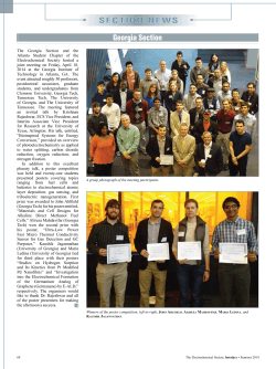 Section News - The Electrochemical Society
