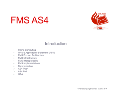 FMS AS4 - Flame Computing Enterprises CC B2B Messaging