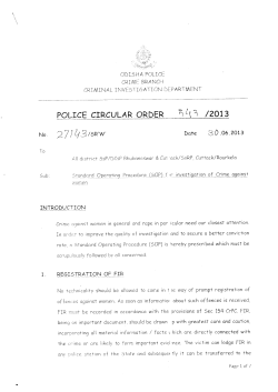 Police Circular Order 343/2013