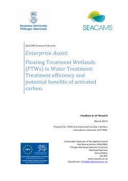(FTWs) in Water Treatment - Floating Island International