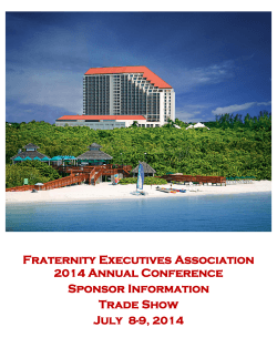 2007 FEA Conference - Fraternity Executives Association, Inc.