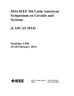 LASCAS 2014 - Proceedings.com