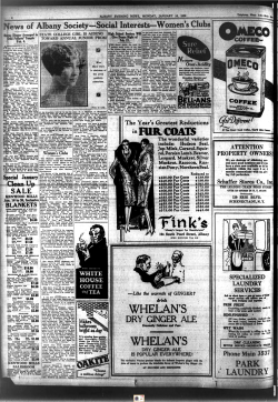 Albany NY Evening News 1928