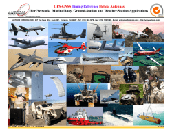 GPS-GNSS Timing Reference Helical Antennas For