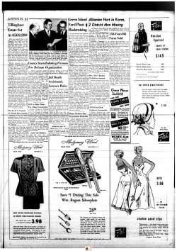 Albany NY Knickerbocker News 1951