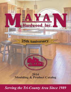 Download Catalog - Mayan Hardwood, Inc.