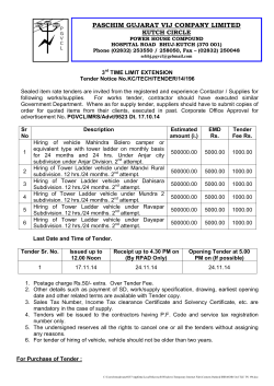BHJ-140 3rd TLE TN 196 - Paschim Gujarat Vij Company Limited