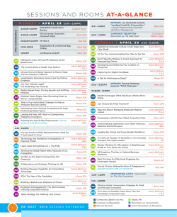 Print-Friendly Schedule