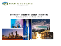 Industrial Pretreater Presentation