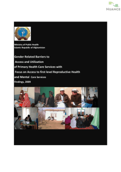 Download file - Ministry of Public Health Afghanistan