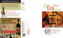 jan mar feb - Miraflores Winery