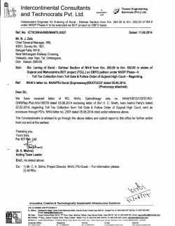 Intercontinental Consultants and Technocrats Pvt. Ltd.