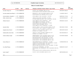 Daily In Custody Report - Tri