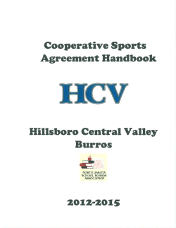 HCV Coop Handbook - Hillsboro Public Schools