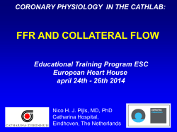 FFR AND COLLATERAL FLOW