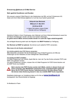 Erneuerung @eblcom.ch E-Mail Service Sehr geehrte