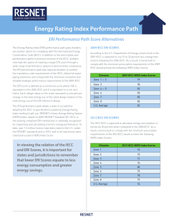 Energy Rating Index Performance Path Score Alternatives