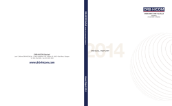 Annual Report 2014 - DRB