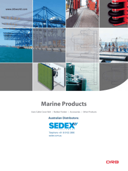 DRB &ndash; Marine Products Catalogue