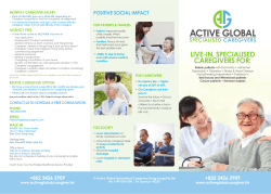 request a brochure - Active Global Specialised Caregivers