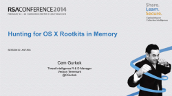 Hunting for OS X Rootkits in Memory