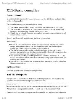 PDF Version - X11-Basic