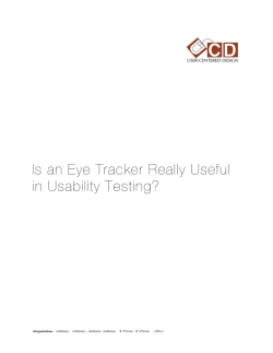 Is an Eye Tracker Really Useful in Usability Testing?