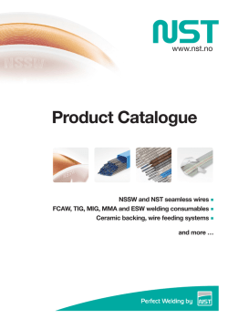 Table of contents - NST