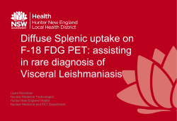 Diffuse Splenic uptake on F-18 FDG PET: assisting in rare diagnosis
