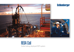 REDA Coil Coiled Tubing-deployed ESP system