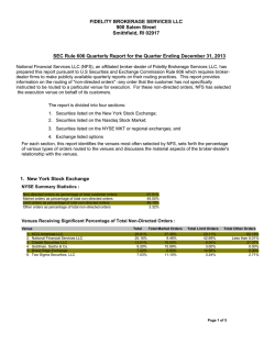 Fidelity606 Rule