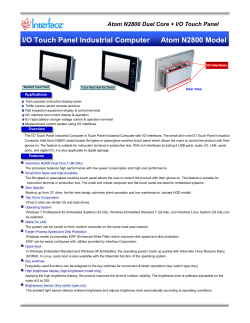 N2800 Model - Interface Amita Solutions, Inc.