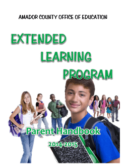 ELP Handbook (pdf) - Amador County Unified School District and