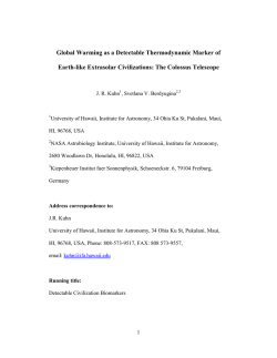 Global Warming as a Detectable Thermodynamic Marker of Earth