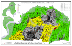 County Zoning Map - Tipton County, TN