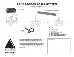 T-103 long logger v320 Application sheet.FH10 - Vulcan On