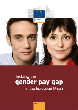 gender pay gap - European Commission