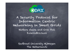 A Security Protocol for Information Centric Networking in Smart Grids