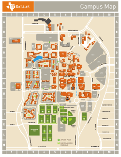 Campus Map MASTER 11-6-2014 - The University of Texas at Dallas
