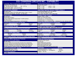 new CCI Capability - Canadian Circuits Inc.