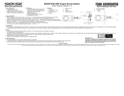 #29260 ESS-ONE Engine Sound System