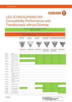 LED STAR/SUPERSTAR Compatibility Performance with
