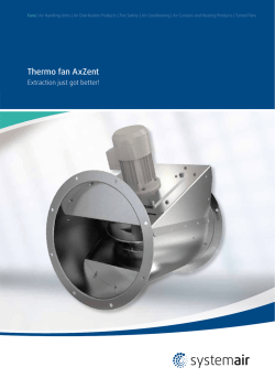 Thermo fan AxZent