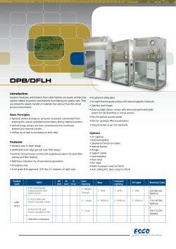 DPB/DFLH - Esco Pharma