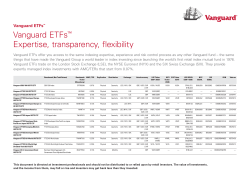 Download our ETF product range